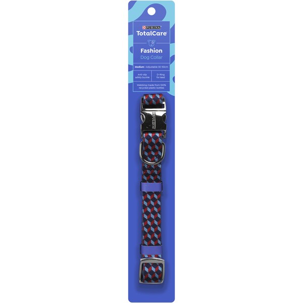 Purina Totalcare Fashion Dog Collar Medium Assorted Each