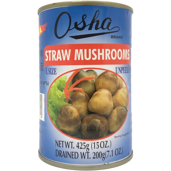 Osha Straw Mushrooms Large 425g