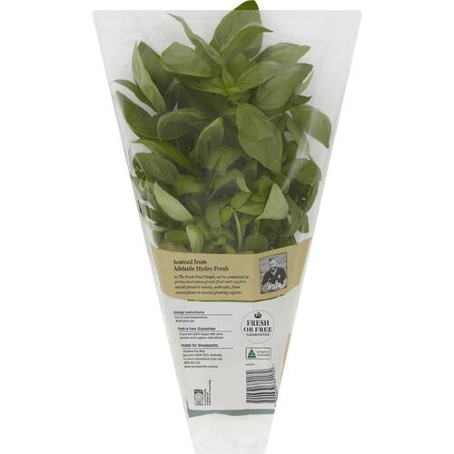 Woolworths Green Basil Bunch bunch