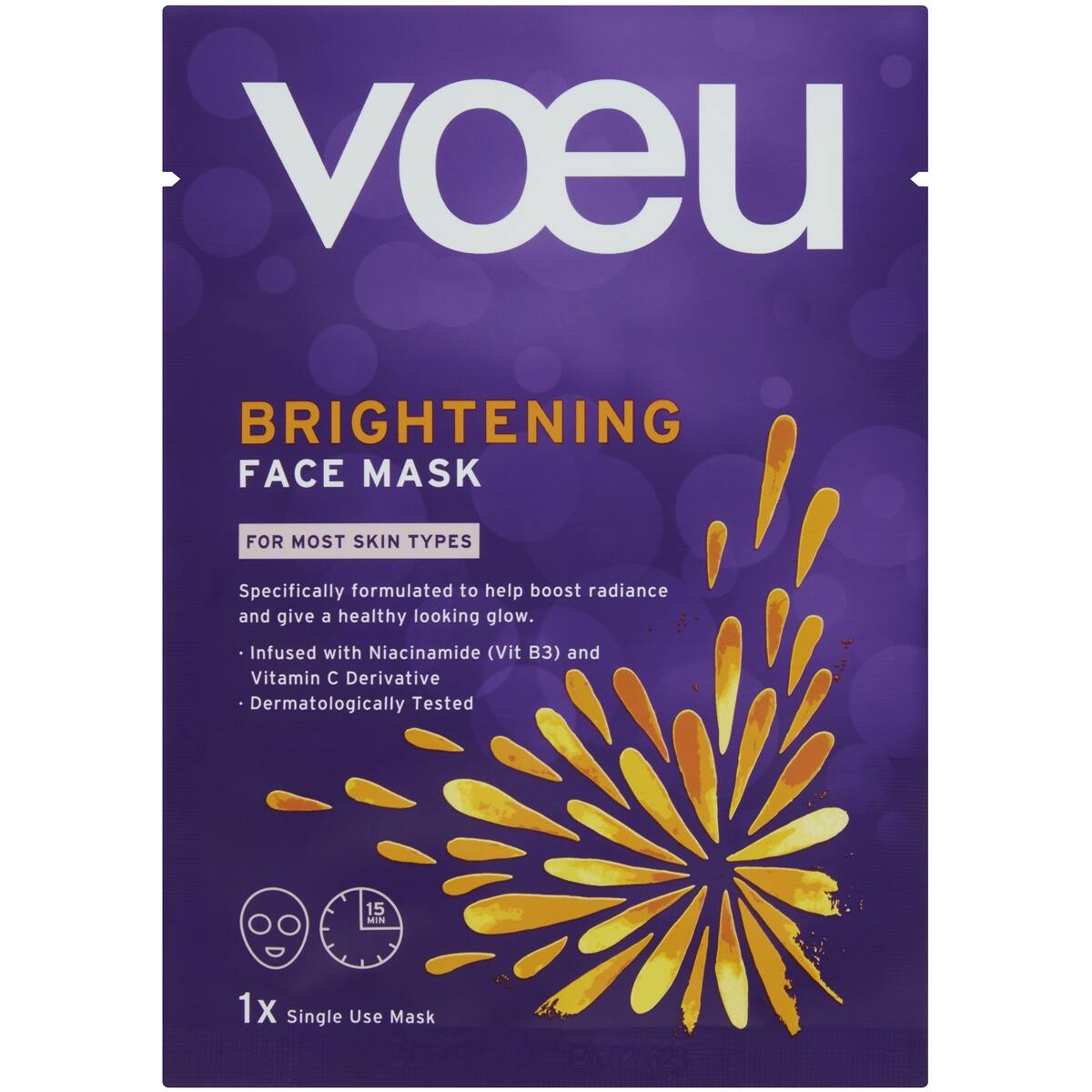 Voeu Brightening Face Mask Each bunch