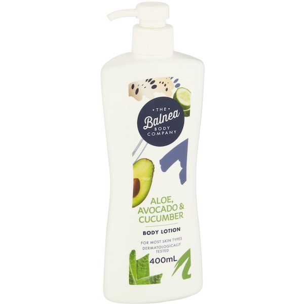 The Balnea Body Company Aloe Avocado & Cucumber Body Lotion 400mL