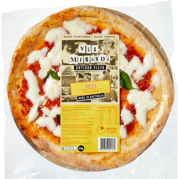 Via Minardi Margherita Pizza 350g