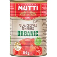 Mutti Organic Polpa Finely Chopped Tomatoes
