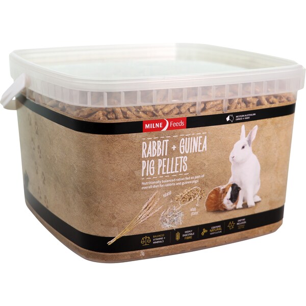 Milne Feeds Rabbit & Guinea Pig Pellets 2kg