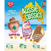 Streets Aussie Classics Frozen Dessert Sticks Variety