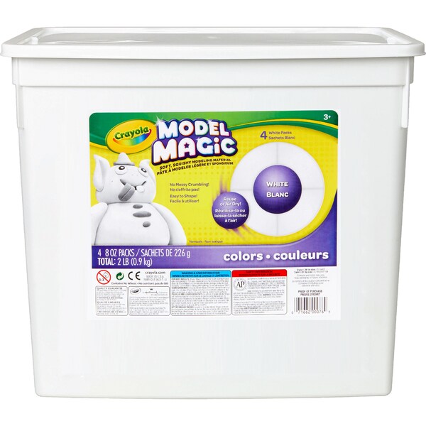 Crayola Model Magic Bucket White 907g