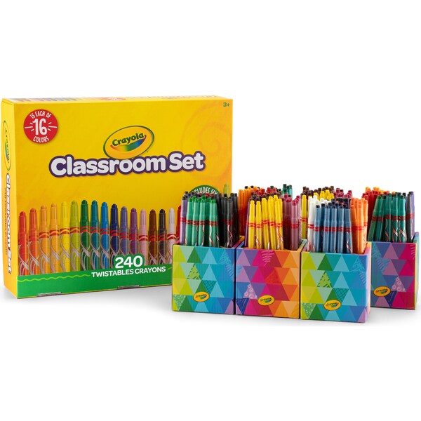 Crayola Twist Crayons Classpack 240 pack
