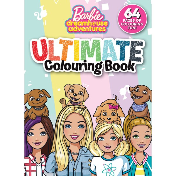 Barbie Dreamhouse Adventures Ultimate Colouring Book Each