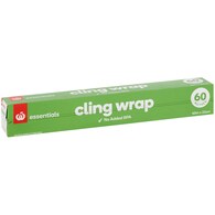 Woolworths Essentials Cling Wrap 60m