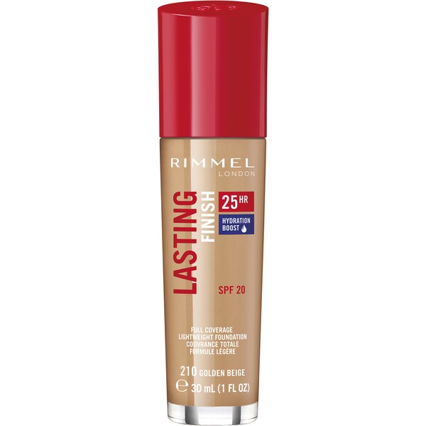 Rimmel London Lasting Finish 25Hr Foundation Golden Beige 30mL