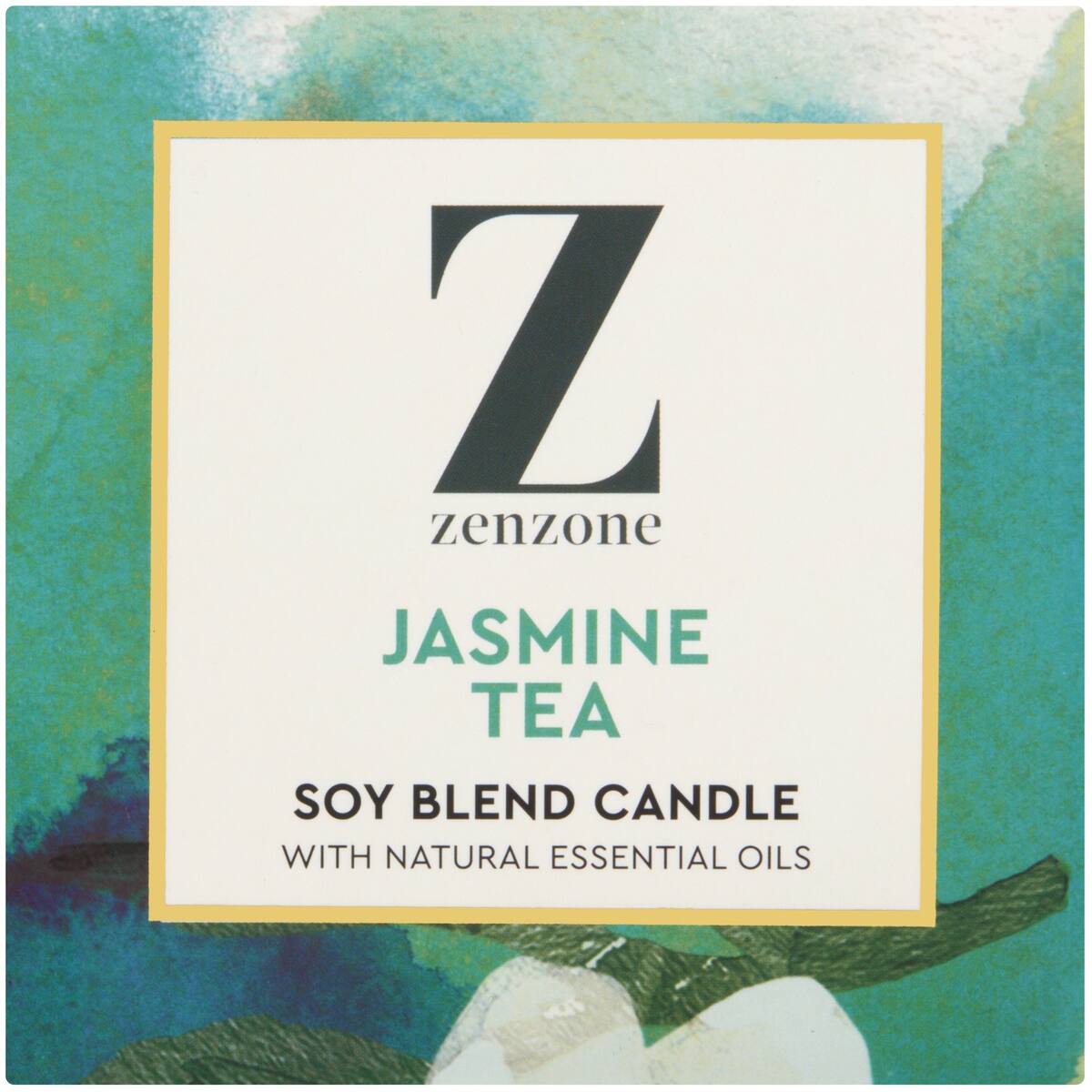ZenZone Jasmine Tea Soy Blend Candle 260g bunch