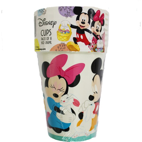 Disney Easter Disposable Cups 8 Pack