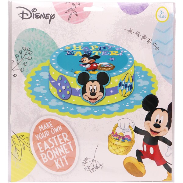 Disney Make Your Own Easter Bonnet Kit Mickey Each
