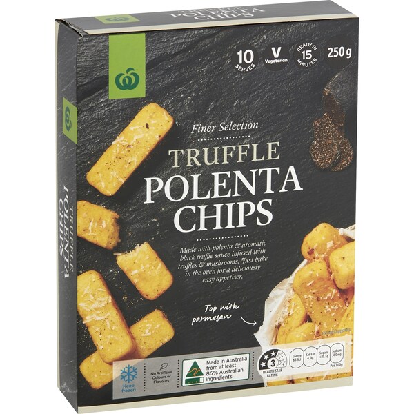 Woolworths Truffle Polenta Chip 250g