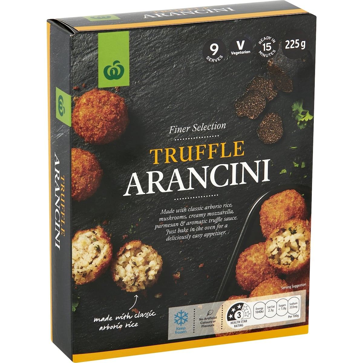 Woolworths Truffle Arancini 225g bunch