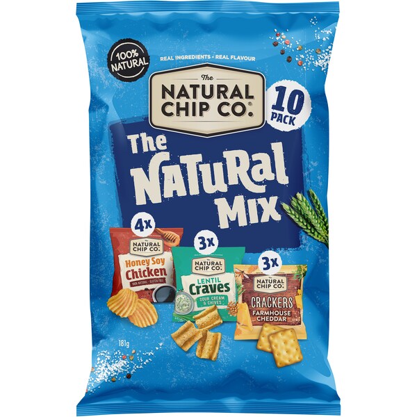 The Natural Chip Co The Natural Mix Multipack 10 pack