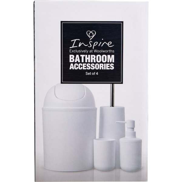 Inspire Bathroom Set 4 Pack