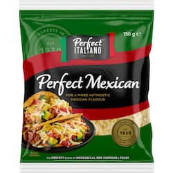 Perfect Italiano Grated Mexican Style Cheese 150g