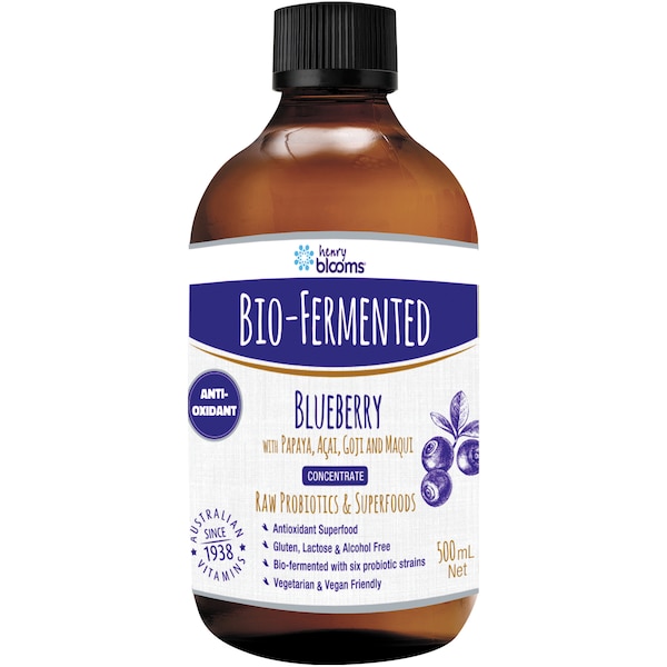Henry Blooms Bio-Fermented Blueberry 500mL