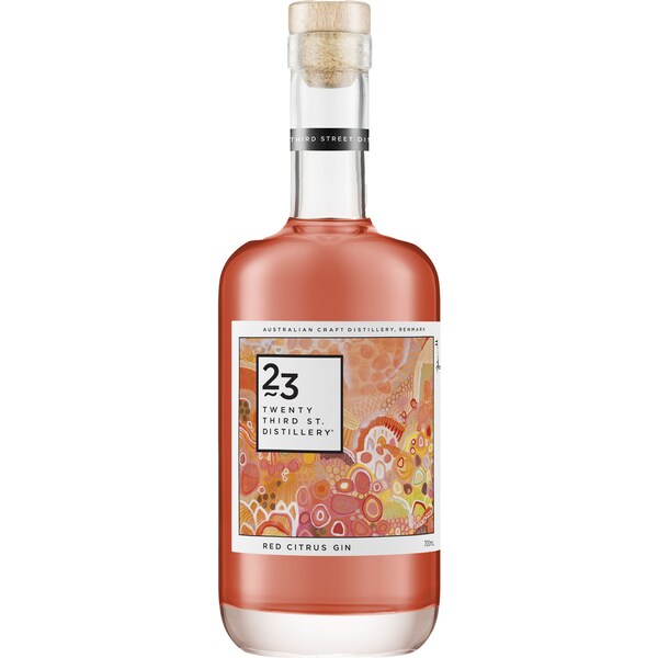 23rd Street Distillery Red Citrus Gin 700ml