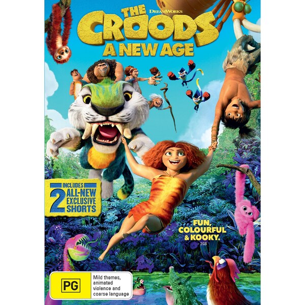 The Croods: a New Age - Dvd Each