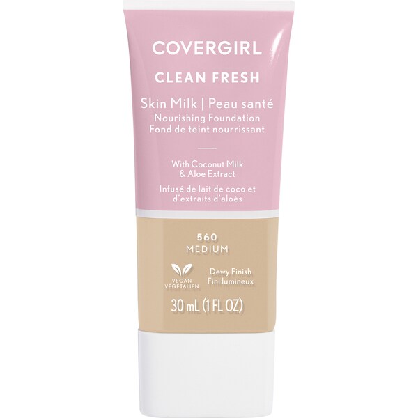 Covergirl Clean Fresh Skin Milk Foundation Medium 30mL