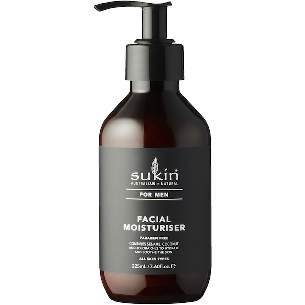 Sukin For Men Facial Moisturiser All Skin Types 225mL