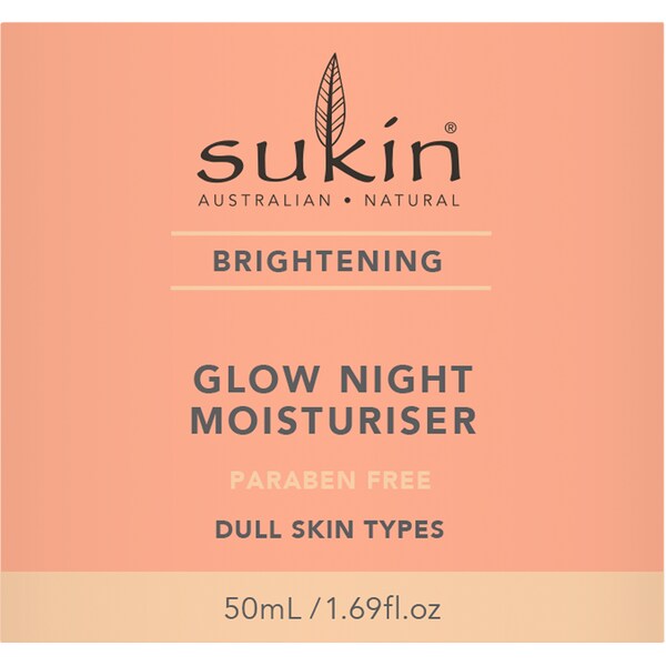 Sukin Brightening Glow Night Moisturiser 50mL