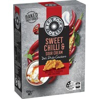 Red Rock Deli Style Crackers Sweet Chilli & Sour Cream