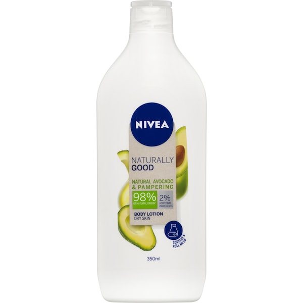 Nivea Naturally Good Avocado Hydrating Body Lotion 350mL