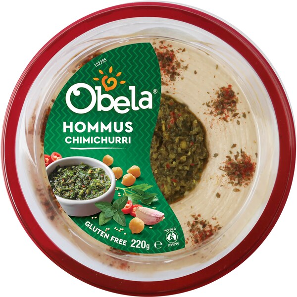 Obela Hommus Chimichurri 220g