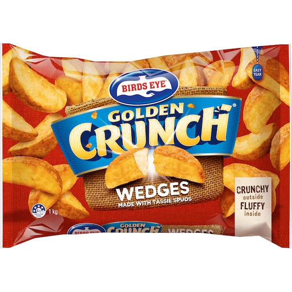 Birds Eye Golden Crunch Wedges 1kg