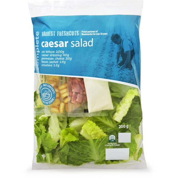 Woolworths Caesar Salad 200g Pack