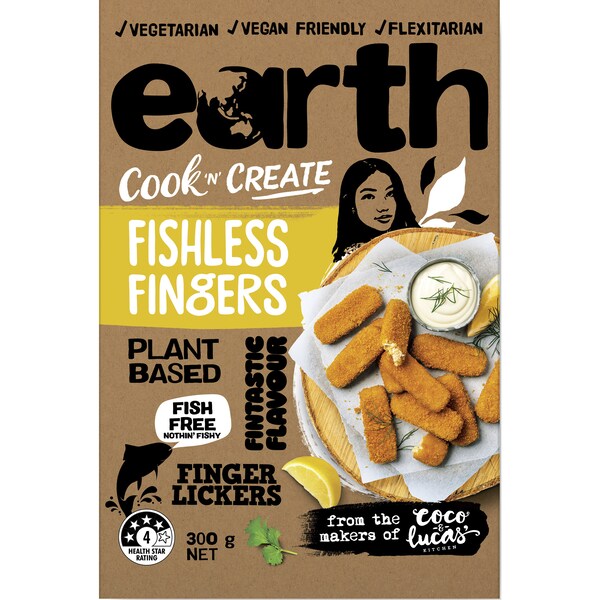 Earth Fishless Fingers 300g