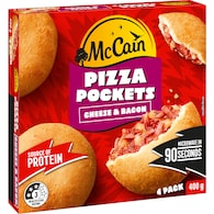 McCain Pizza Pocket Snacks Cheese & Bacon