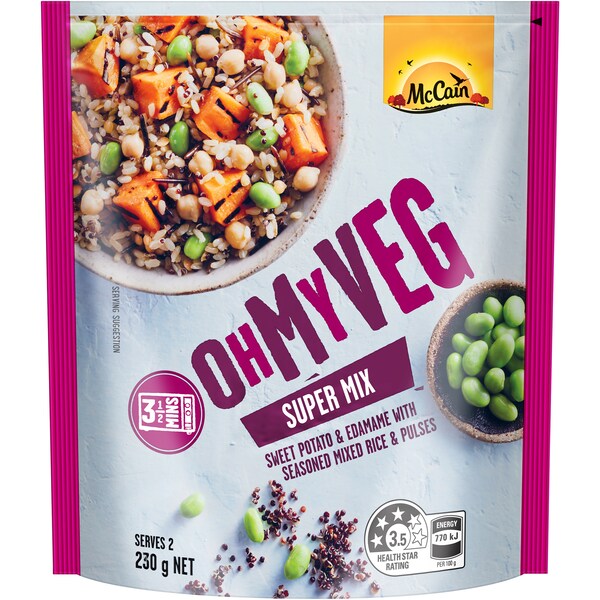 McCain Oh My Veg Super Mix 230g