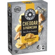 Red Rock Deli Style Crackers Cheddar & Parmesan