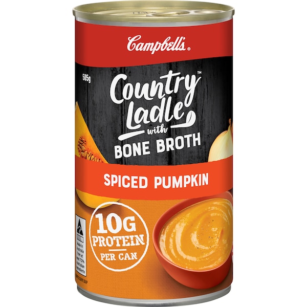 Campbell's Country Ladle Soup with Bone Broth Spiced Pumpkin 505g