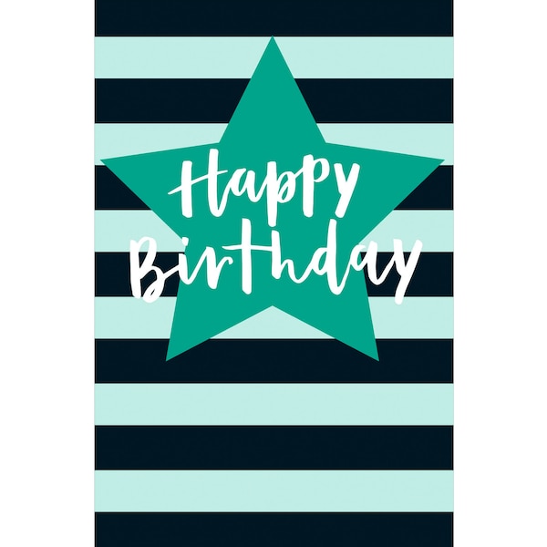 John Sands Happy Birthday Card Each