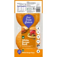 Woolworths Free From Gluten White Burger Buns