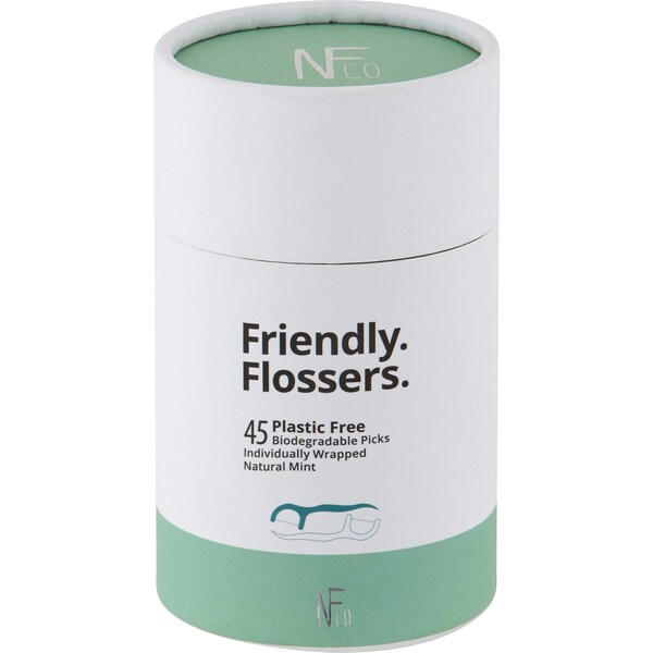 NFCo Natural Dental Floss Picks 45 pack