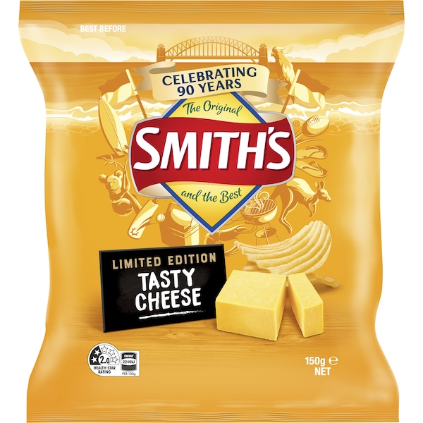 Smith's Crinkle Cut Tasty Cheese 150g