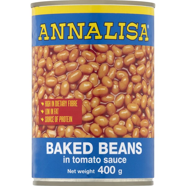 Annalisa Baked Beans In Tomato Sauce 400g