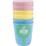 Little Wishes Plastic Tumber Mixed Colour 6 pack