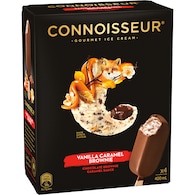 Connoisseur Vanilla Caramel Brownie Ice Cream