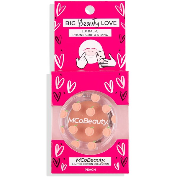MCoBeauty Lip Balm Phone Grip & Stand Peach each