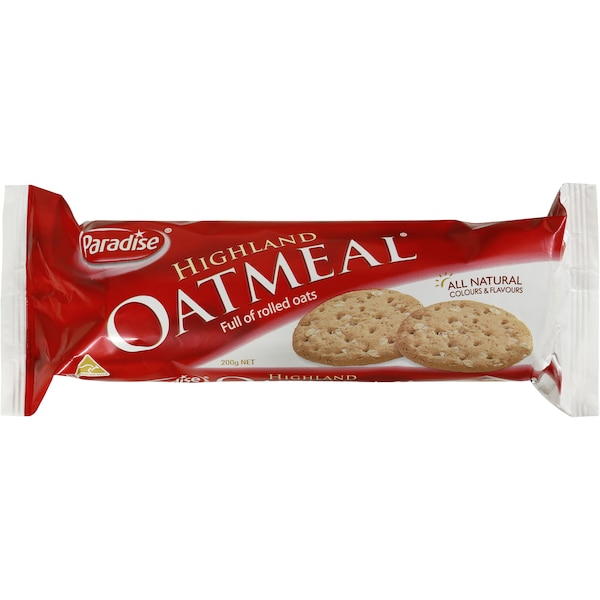 Paradise Plain Highliand Oatmeal Biscuit 200g