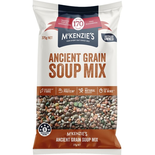 McKenzie's Ancient Grain Soup Mix 375g