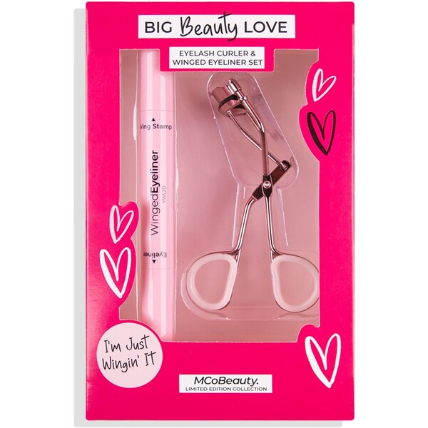 MCoBeauty Eyelash Curler & Winged Eyeliner Set each