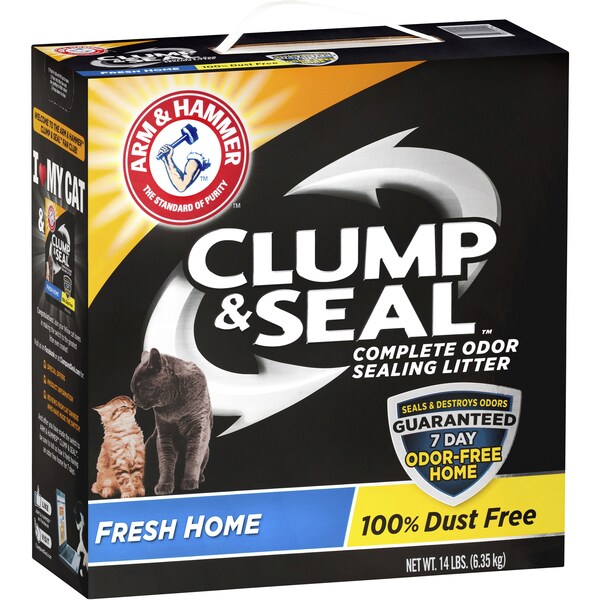 Arm & Hammer Clump & Seal Fresh Home Cat Litter 6.35kg
